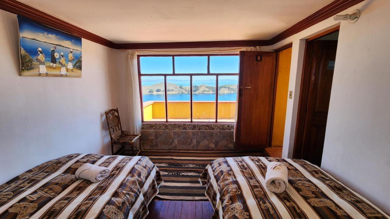 Hostal Puerta Del Sol Isla del Sol Exteriér fotografie
