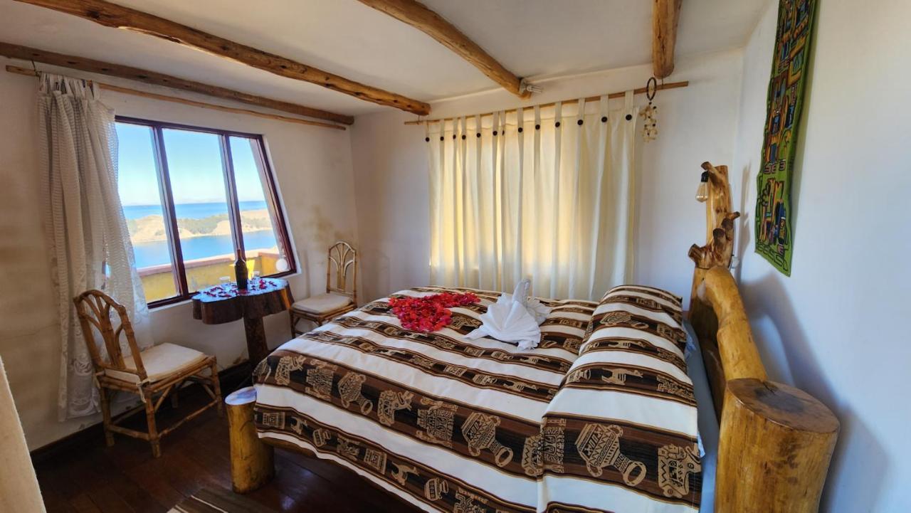 Hostal Puerta Del Sol Isla del Sol Exteriér fotografie
